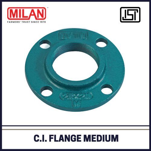 Green Cast Iron Flange Medium