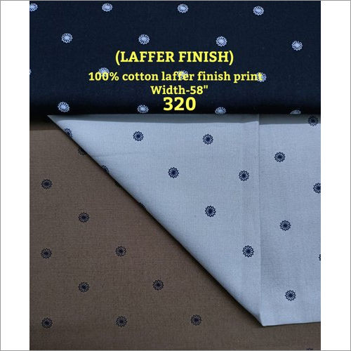 320 Laffer Finish Printed Cotton Fabric