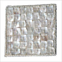Fancy Sqaure MOP Beads Coaster
