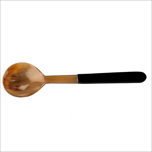 Horn Spoon Size: 10 Cm