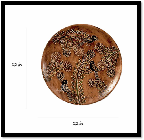 Tree with Birds Home Decoration Wall Plates