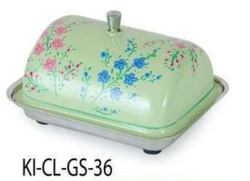 ENAMEL BUTTER DISH