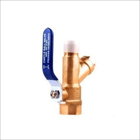 Y Strainer Castle Ball Valve