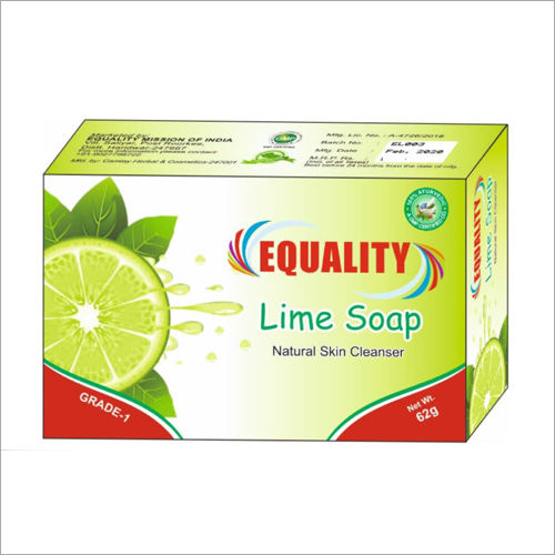 Yellow 62Gm Lime Soap