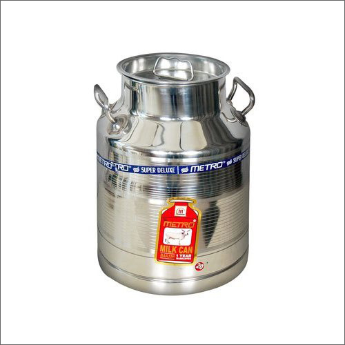 Polished 20L Stainless Steel Milk Can