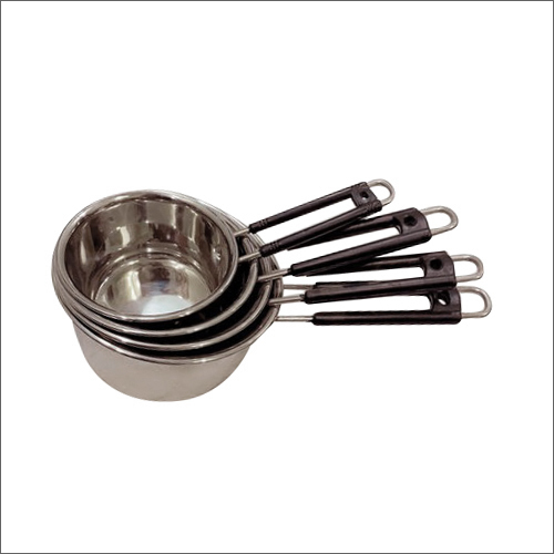 Polished Stainless Steel Round Cookware