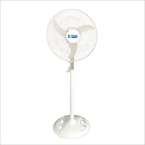 White Bullet Ivory Pedestal Fan