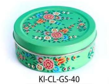 ENAMEL CAKE BOX (C)