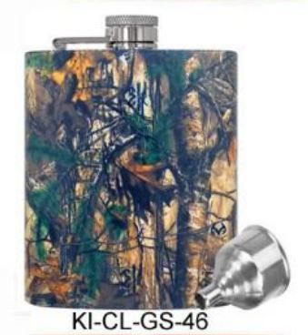 ENAMEL HIP FLASK (H)