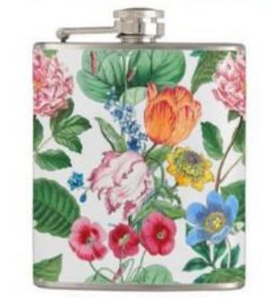 ENAMEL HIP FLASK (M)