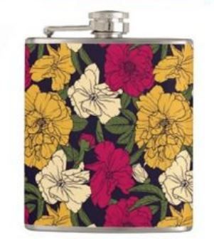 ENAMEL HIP FLASK (N)