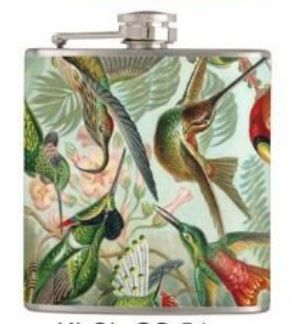 ENAMEL HIP FLASK (O)