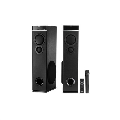 Philips Bluetooth Tower Speaker Cabinet Material: Plastic