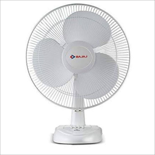 400Mm Bajaj Esteem Table Fan - Color: White