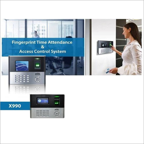 X990 ESSL Fingerprint Time Attendance System