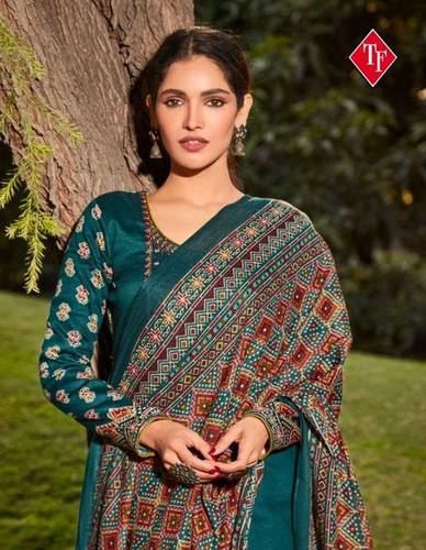 Tanishk Fashion Mehraaz Jam Cotton With Embroidery Suits Catalog By EXIM CONNECT INC
