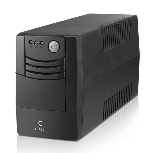 Circle 1KVA UPS with Battery Microprocessor Control Power Backup and Protection