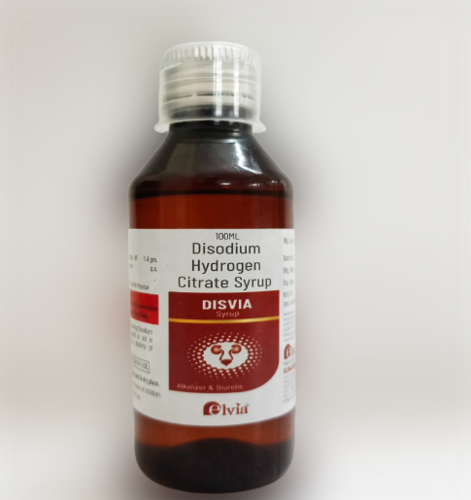 Disodium Hydrogen Citrate 1.4 gm/5ml Syrup By ELVIA CARE PVT. LTD.
