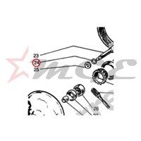 Lambretta GP 150/125/200 - Brake Cam Front Drum Washer - Reference Part Number - #15044018