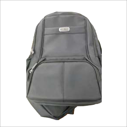 Black Grey Casual Backpack Bag