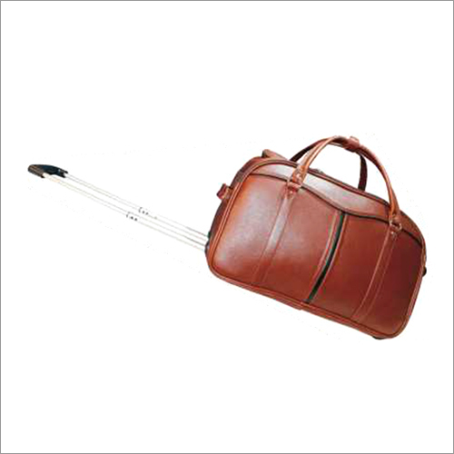 Trolley Leather Travel Bag