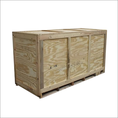 Rectangular Pine Wooden Crate Box