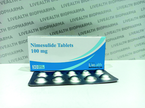 Nimesulide Tablets 100 Mg Store At Temperature Not Exceeding 30A C. Protect From Light & Moisture.