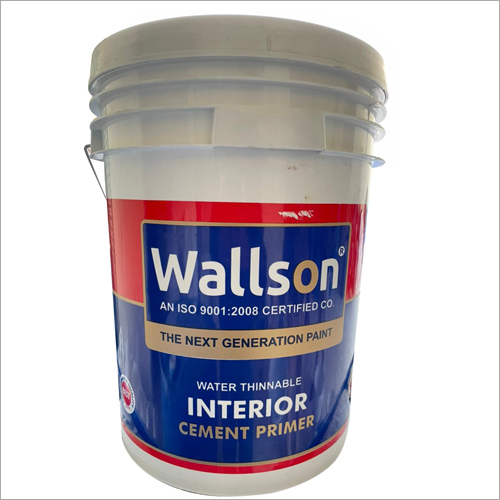 White Water Thinnable Interior Cement Primer