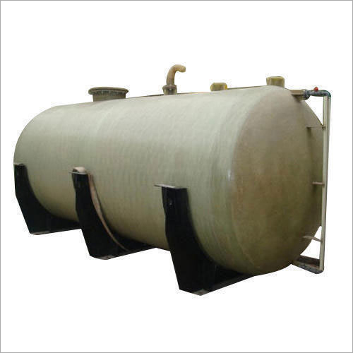 FRP Horizontal HCL Storage Tank