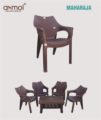 Plastic Moulded Chair & Table Set