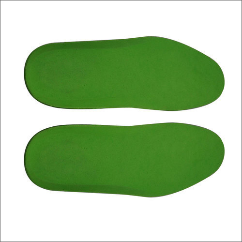 Green Eva Moulded Insole Socks