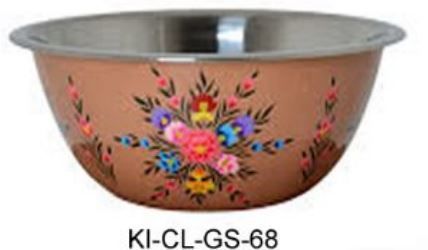 ENAMEL PRINTED MIXING BOWL (b)