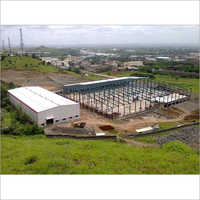 Galvanized Industrial Shed