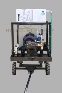 500 Bar Water Jet Washing And Cleaning Machine - Material: Metal