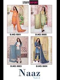 ST Naaz Vol-1 Luxurious Lawn Digital Feel Good Printed Suits Catalog