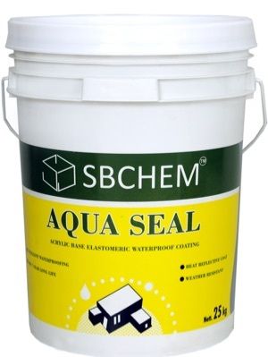 20 Litre AQUA SEAL Elastomeric Acrylic Waterproof Coating