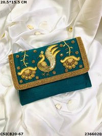 Handmade Designer Evening Ethnic Clutch Bag