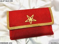 Traditional Evening Jute Ethnic Clutch Bag
