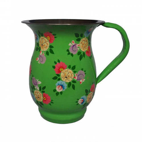 ENAMEL PRINTED JUG (C)