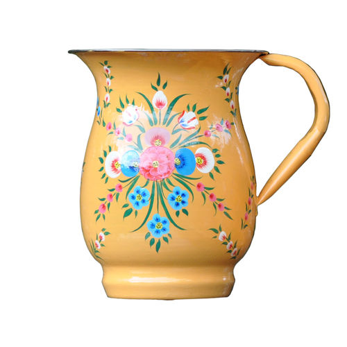 ENAMEL PRINTED JUG (D)