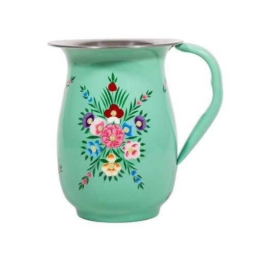 ENAMEL PRINTED JUG (F)