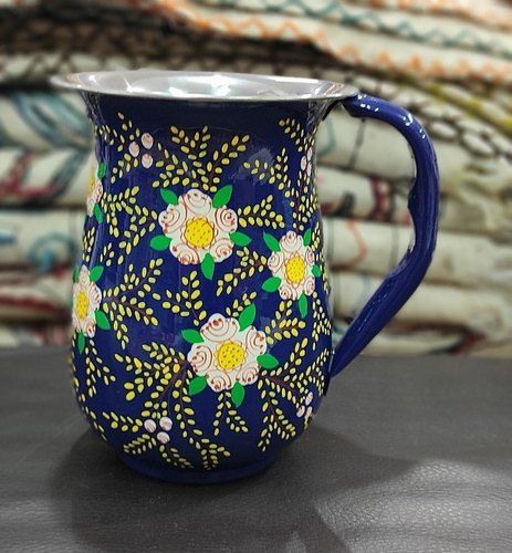 ENAMEL PRINTED JUG (J)