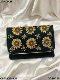 Designer Ethnic Evening Clutch Bag