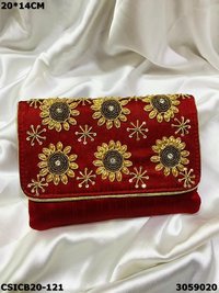 Designer Ethnic Evening Clutch Bag
