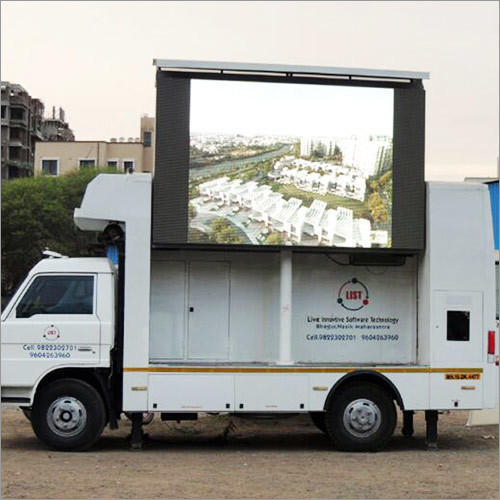 Mobile LED Advertising Van