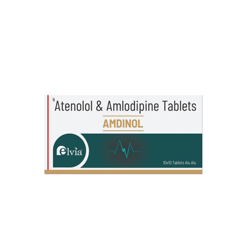 Amlodipine 5 mg Atenolol 50 mg Tablets
