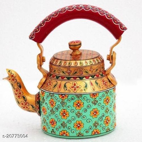 ENAMEL PRINTED KETTLE (F)