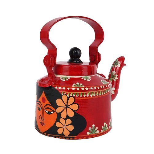 ENAMEL PRINTED KETTLE (H)