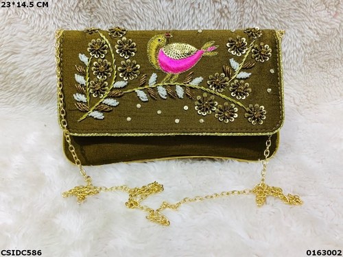Handcrafted Stylish Designer Ethnic Evening Clutch