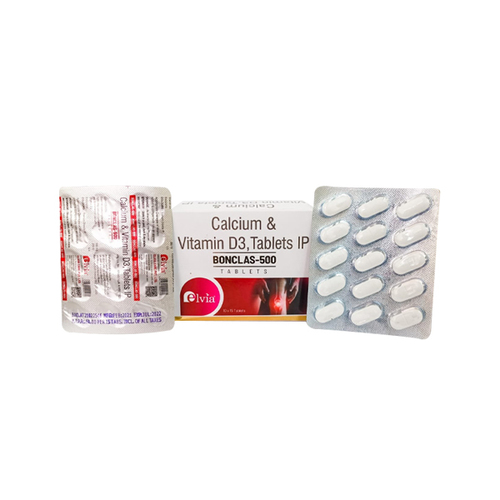 Calcium Carbonate 500 mg Vit D3 250 I.U. Tablet